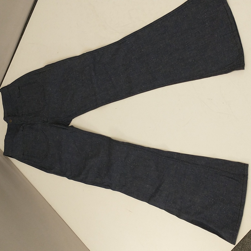 Deadstock Vintage Madewell Denim Blue Jeans 100% Cotton Sailor Style USA Made 27
